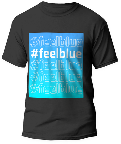 T-Shirt BLUEJAYS #feelblue color